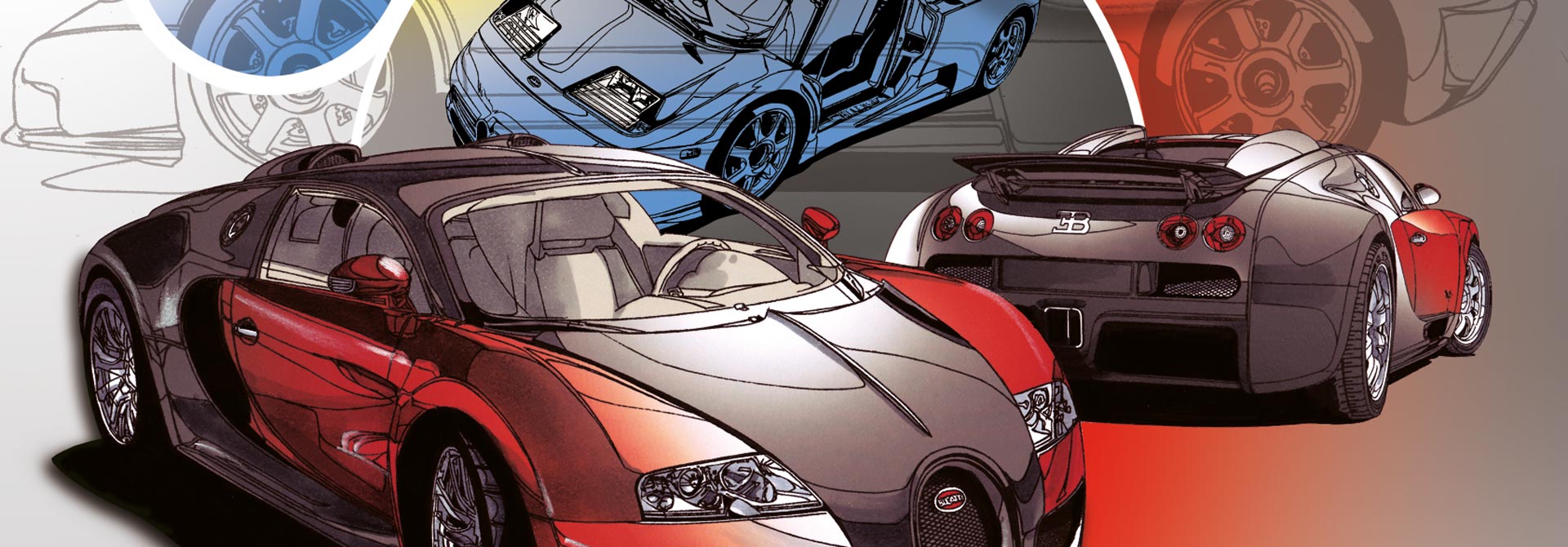 Bildausschnitt "Bugatti" für den Headerbereich