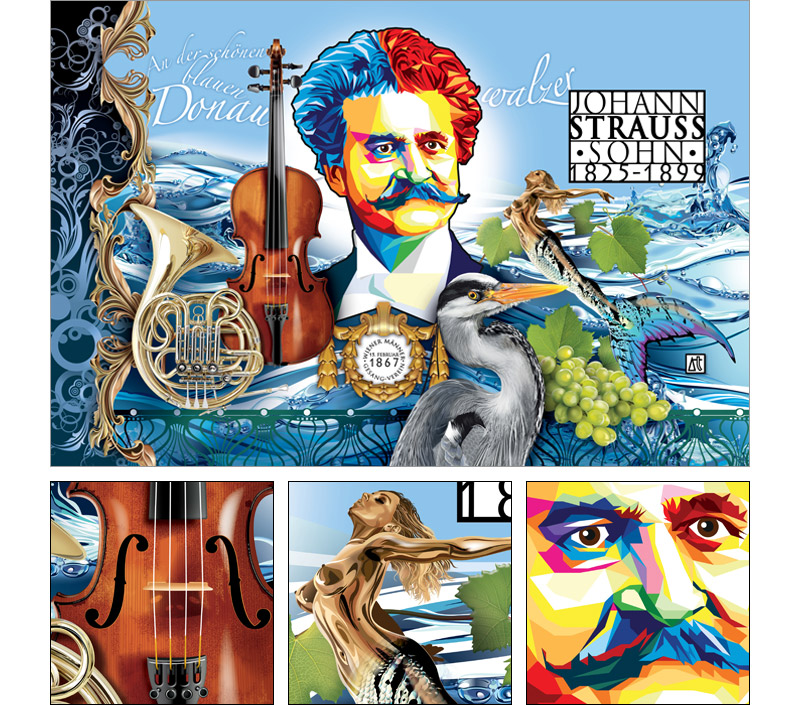 Content-Grafik Johann Strauss